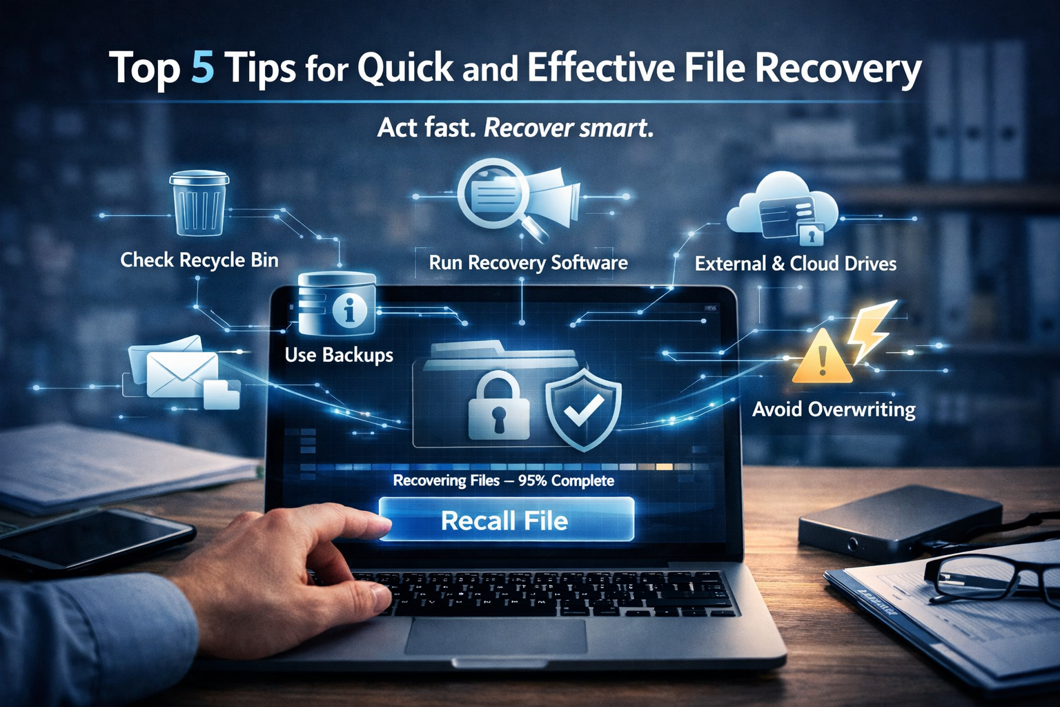 Top 5 Tips for Quick and Effective File Recovery
