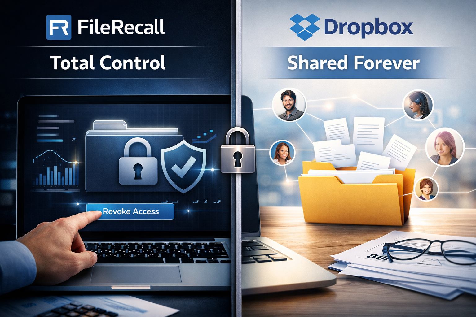 FileRecall vs Dropbox