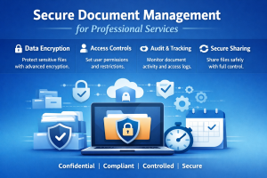 Secure Document Management for Professional Services