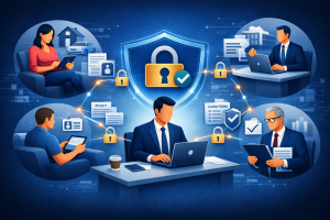 Secure File Sharing for Insurance Brokers
