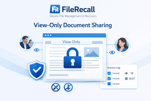 view only document sharing